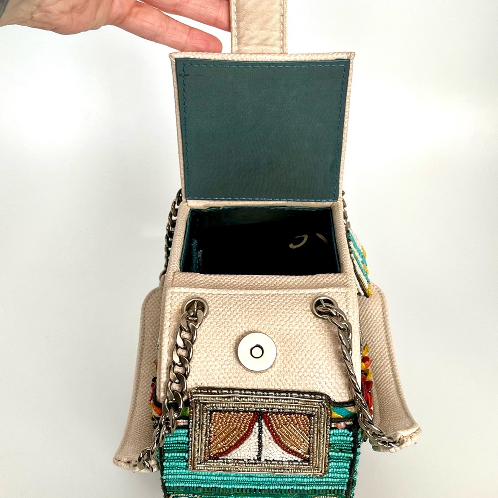 Beaded Camper Mini Bag by Mary Frances - Picture 13 of 16
